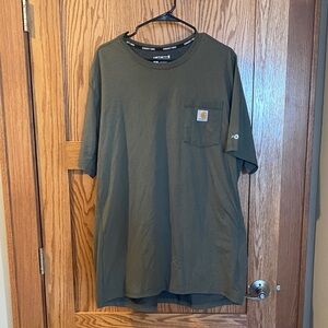 Carhartt Relaxed Fit Men's Olive Short Sleeve Tee XLT NWOT